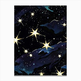 Stars In The Sky 2 Canvas Print