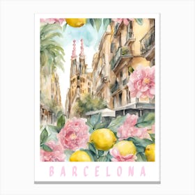 Barcelona Canvas Print