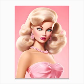 Barbie Canvas Print