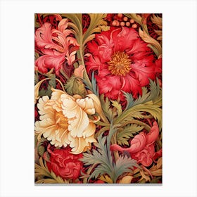 Morris Floral Wallpaper 1 Canvas Print