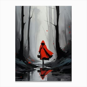 Red Riding Hood Canvas Print