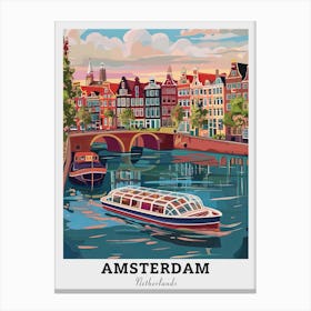 Amsterdam Travel Canvas Print