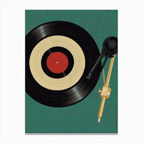 Vinyl Record 4 Canvas Print