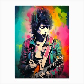 Bob Dylan (2) Canvas Print