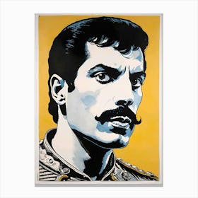 Freddie Mercury Canvas Print