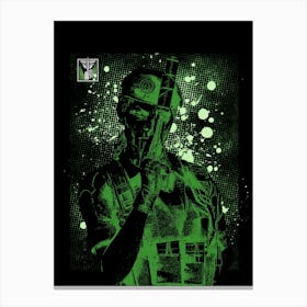 Caveira Character Soul Art Canvas Print