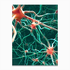 Neural Networks Type 6 Canvas Print