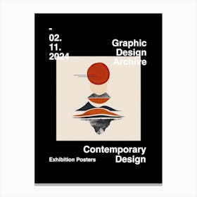 Graphic Design Archive Poster 08 Canvas Print