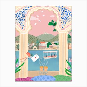 Udaipur Love Canvas Print