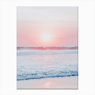 Sunset Wave Canvas Print