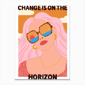 Change Is On The Horizon Canvas Print