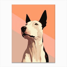 Bull Terrier Canvas Print