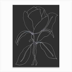 Rose Lineart Canvas Print