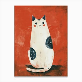 Kawaii Cat 3 Canvas Print