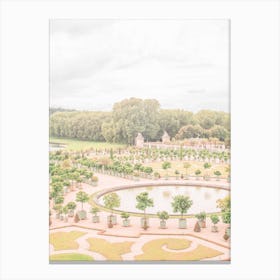 Versailles Gardens Canvas Print