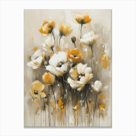 Yellow Poppies 5 Canvas Print