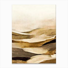 Endless Desert Canvas Print