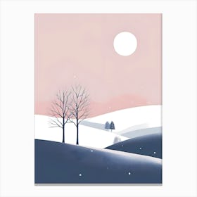 Winter Landscape 7 Canvas Print