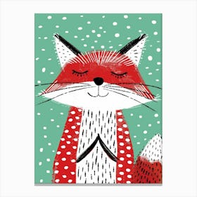 Red Fox 4 Canvas Print