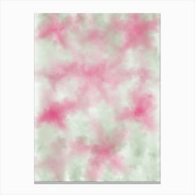 Pink Watercolor Background 1 Canvas Print
