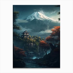 Mt Fuji 4 Canvas Print