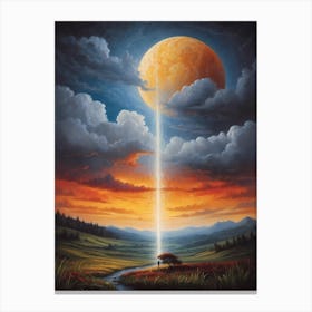 Light Of The Moon Canvas Print
