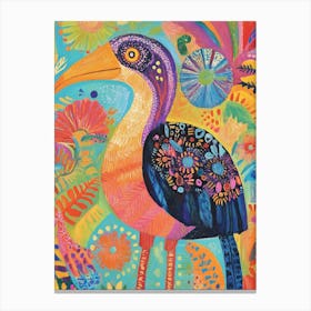 Colorful Bird Canvas Print