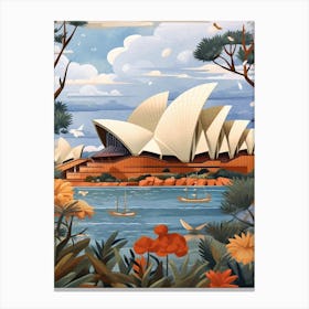 The Sydney Opera House Australia Canvas Print