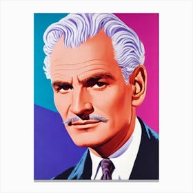 Laurence Olivier Pop Movies Art Movies Canvas Print