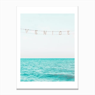 Venice Beach Sea View I Canvas Print