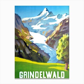 Grindelwald, Switzerland Canvas Print