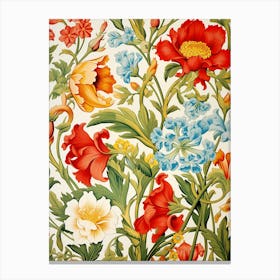 Floral Wallpaper 63 Canvas Print