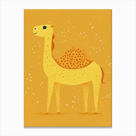 Yellow Camel 1 Canvas Print