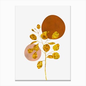 Gold Leaf 3 Canvas Print