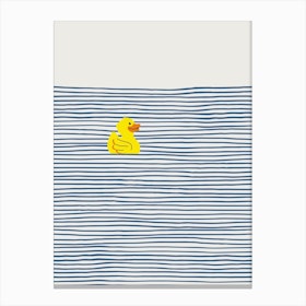 Yellow Rubber Duck Canvas Print