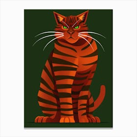 Tiger 60 Canvas Print