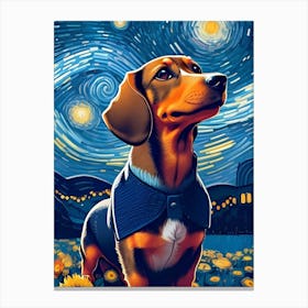 Dachshund 1 Canvas Print