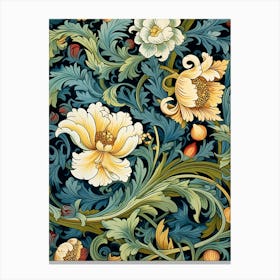 Floral Wallpaper 361 Canvas Print