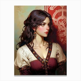 Renaissance Woman Canvas Print