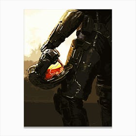 Halo gaming movie Canvas Print