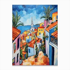 Faro Portugal 8 Fauvist Painting Canvas Print