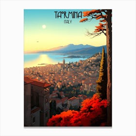 Taormina Italy Canvas Print