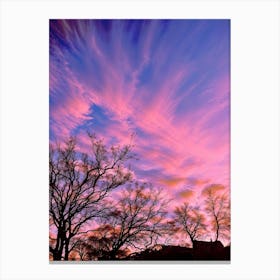 Sunset Sky Canvas Print