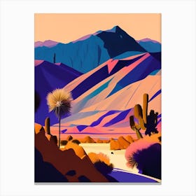 Death Valley National Park United States Of America Pop Matisse Canvas Print