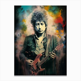 Bob Dylan (3) Canvas Print