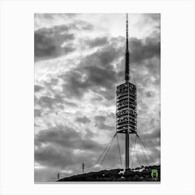 Collserola Tower 20190824 23pub Canvas Print