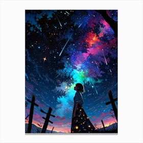 Starry Sky 11 Canvas Print