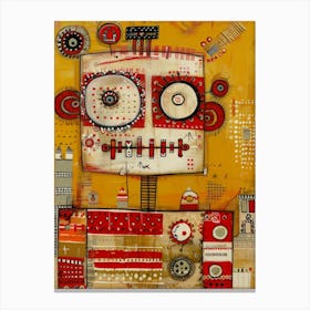 Robot 3 Canvas Print