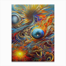 Fractal Fantasia Canvas Print