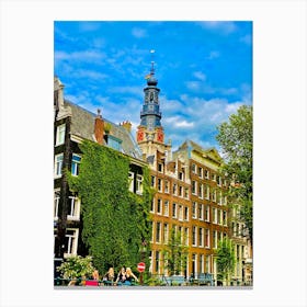 Amsterdam Canals 2 Canvas Print